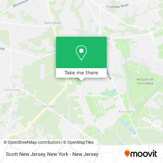 Scott New Jersey map