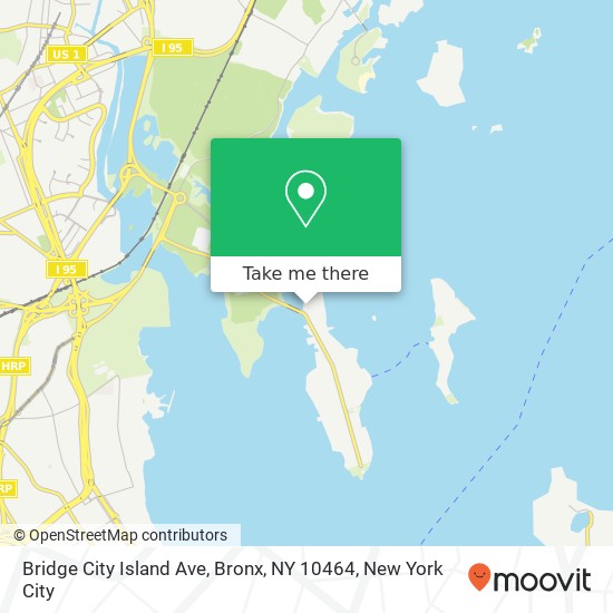 Bridge City Island Ave, Bronx, NY 10464 map