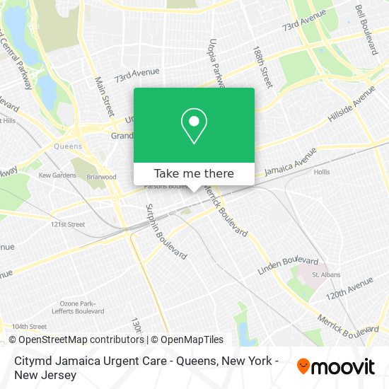 Citymd Jamaica Urgent Care - Queens map