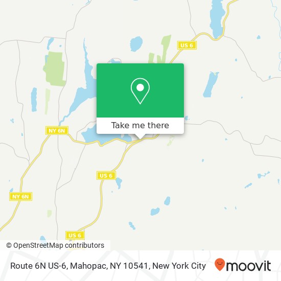 Route 6N US-6, Mahopac, NY 10541 map