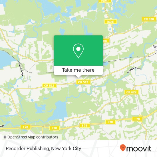 Recorder Publishing map