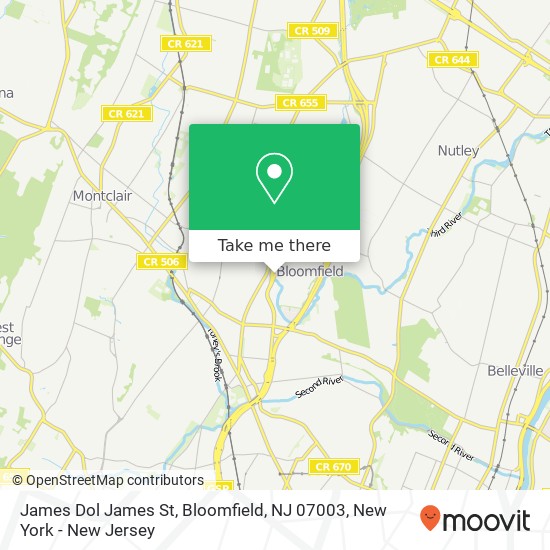 James Dol James St, Bloomfield, NJ 07003 map