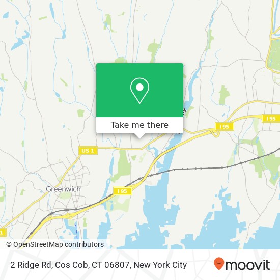 2 Ridge Rd, Cos Cob, CT 06807 map