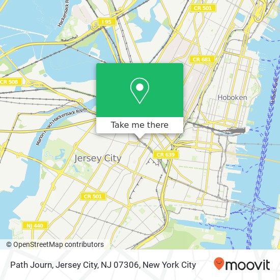 Path Journ, Jersey City, NJ 07306 map