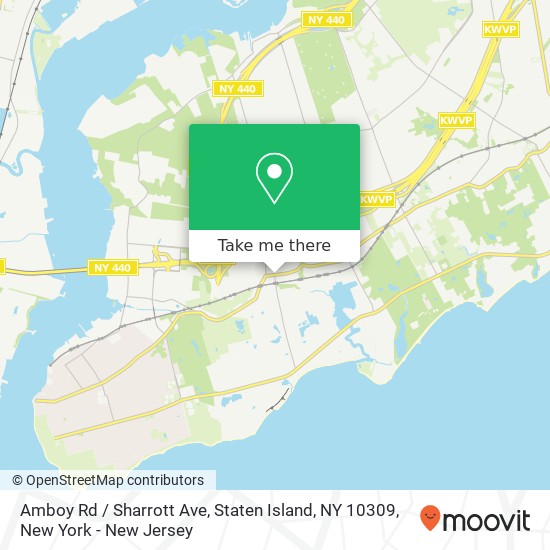 Amboy Rd / Sharrott Ave, Staten Island, NY 10309 map