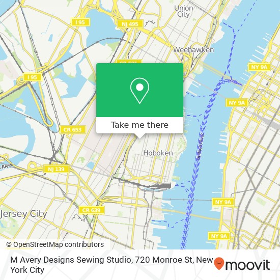 M Avery Designs Sewing Studio, 720 Monroe St map