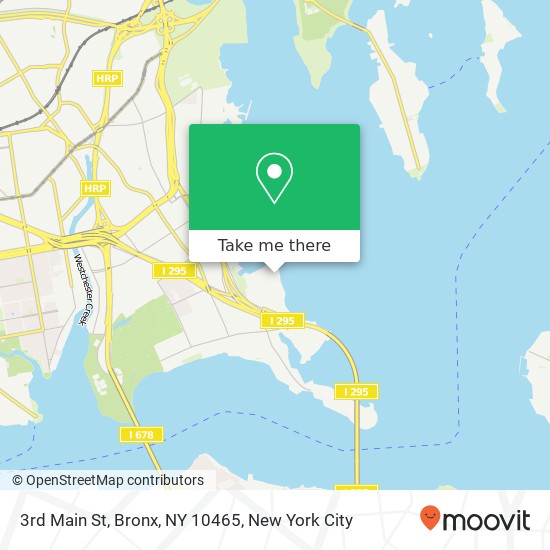 3rd Main St, Bronx, NY 10465 map