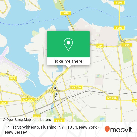 141st St Whitesto, Flushing, NY 11354 map