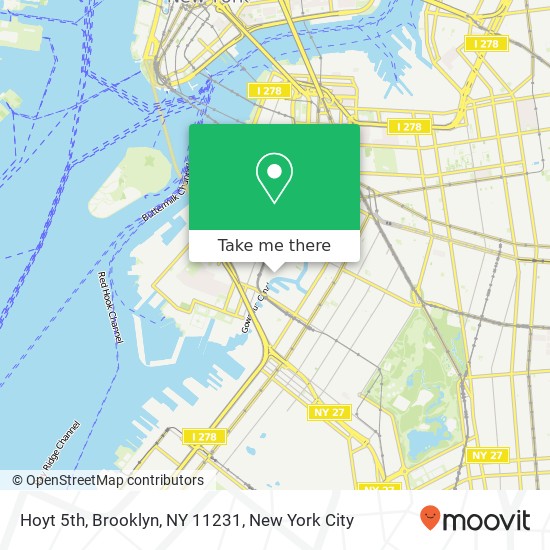 Hoyt 5th, Brooklyn, NY 11231 map