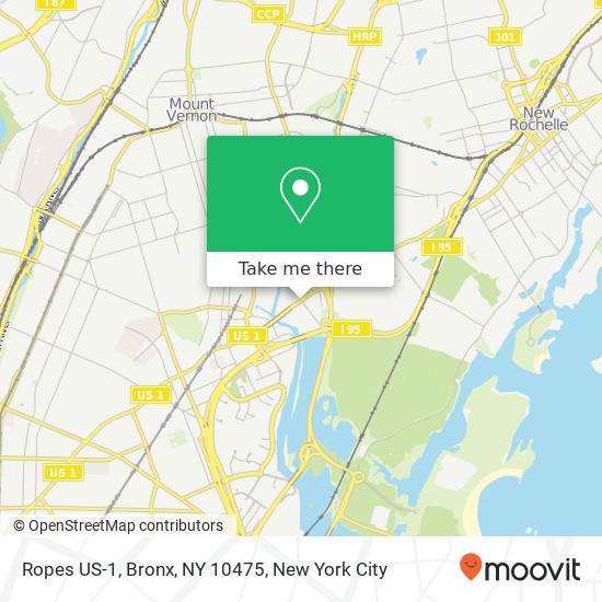 Ropes US-1, Bronx, NY 10475 map