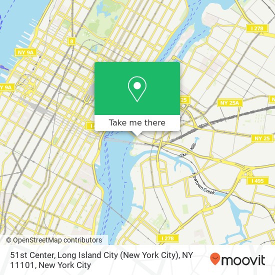 51st Center, Long Island City (New York City), NY 11101 map