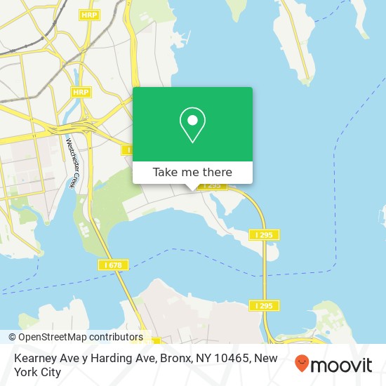 Kearney Ave y Harding Ave, Bronx, NY 10465 map