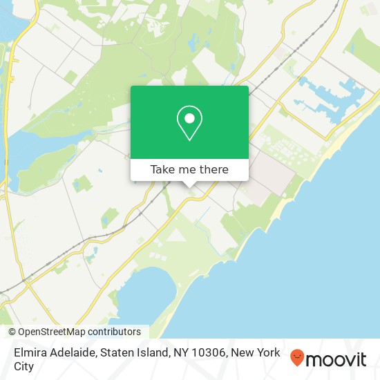 Elmira Adelaide, Staten Island, NY 10306 map