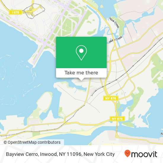 Mapa de Bayview Cerro, Inwood, NY 11096