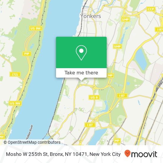 Mosho W 255th St, Bronx, NY 10471 map