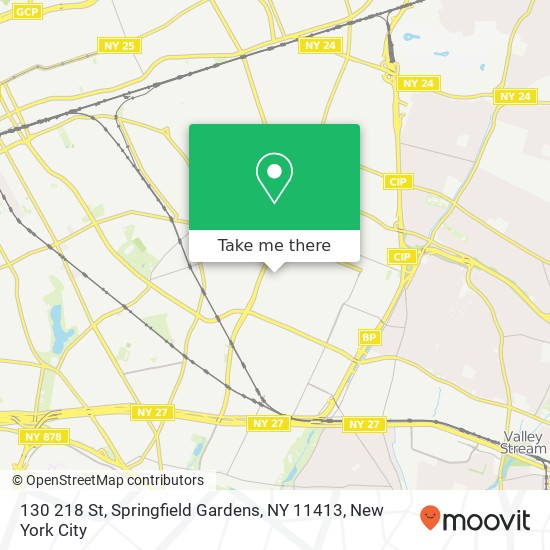 130 218 St, Springfield Gardens, NY 11413 map