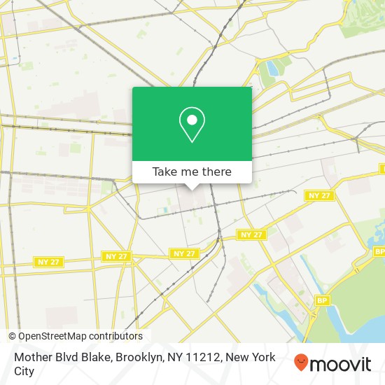 Mother Blvd Blake, Brooklyn, NY 11212 map