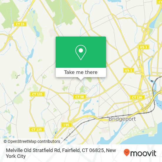 Melville Old Stratfield Rd, Fairfield, CT 06825 map