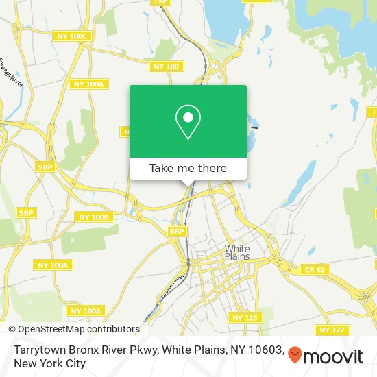 Tarrytown Bronx River Pkwy, White Plains, NY 10603 map