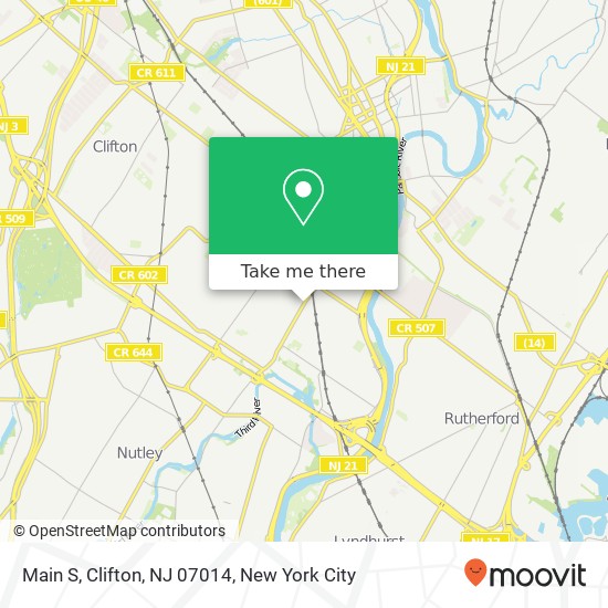 Main S, Clifton, NJ 07014 map