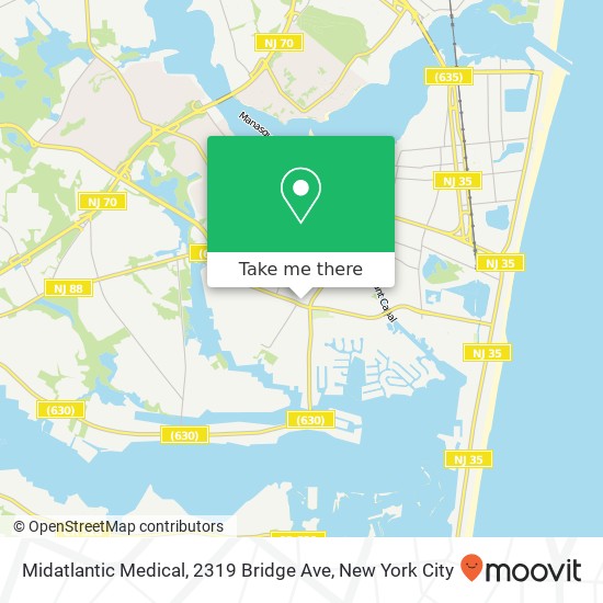 Midatlantic Medical, 2319 Bridge Ave map