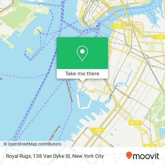 Royal Rugs, 138 Van Dyke St map