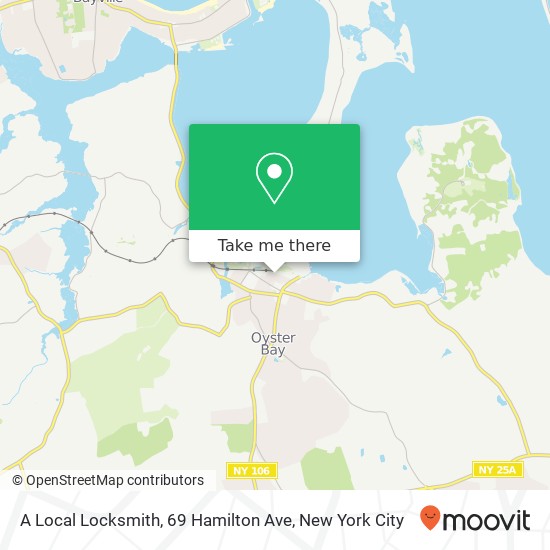 Mapa de A Local Locksmith, 69 Hamilton Ave