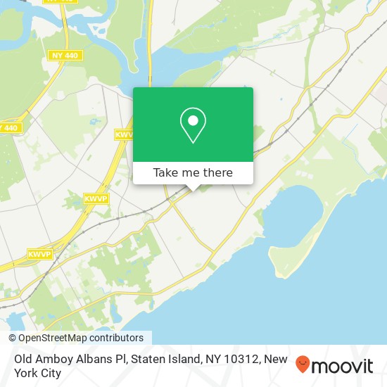 Old Amboy Albans Pl, Staten Island, NY 10312 map