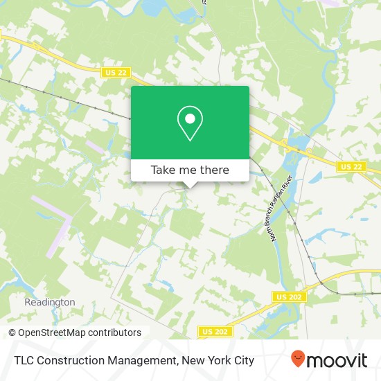 Mapa de TLC Construction Management