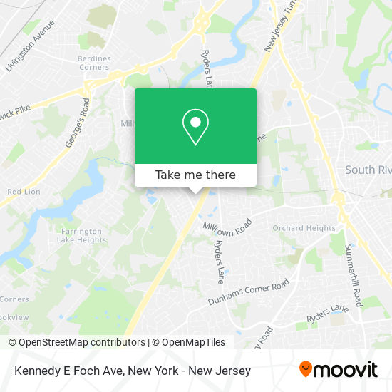 Kennedy E Foch Ave map