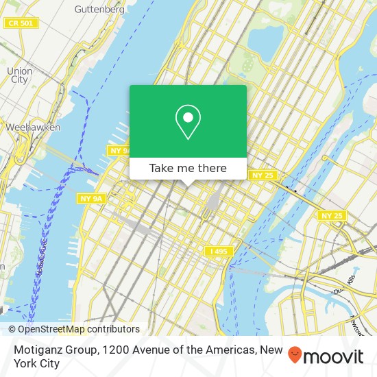 Motiganz Group, 1200 Avenue of the Americas map