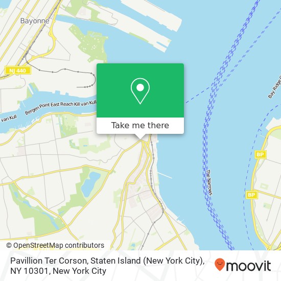 Pavillion Ter Corson, Staten Island (New York City), NY 10301 map