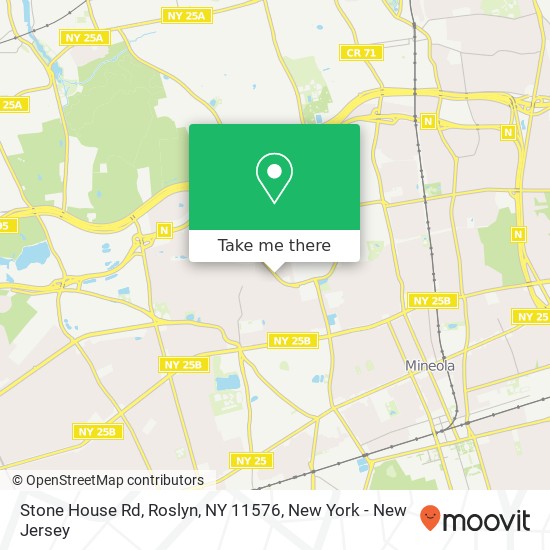 Stone House Rd, Roslyn, NY 11576 map