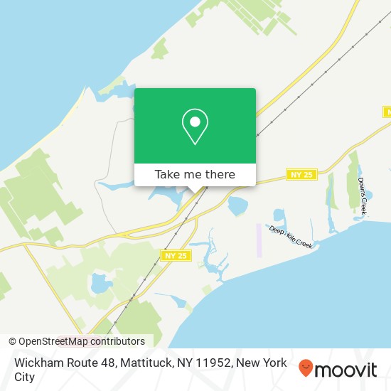 Wickham Route 48, Mattituck, NY 11952 map