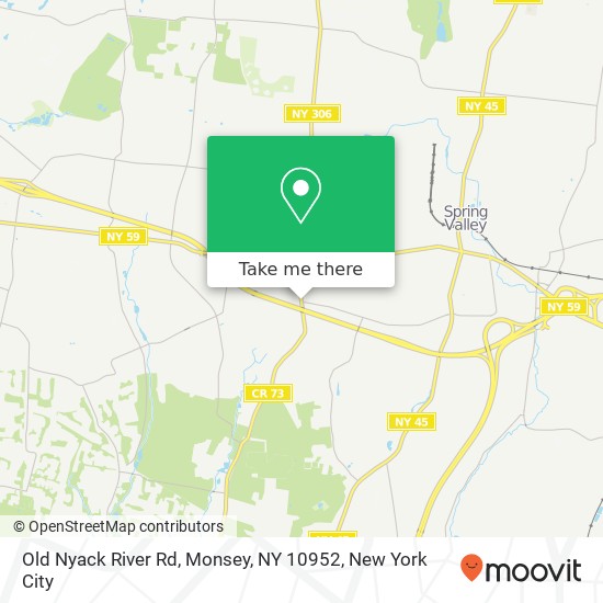 Old Nyack River Rd, Monsey, NY 10952 map