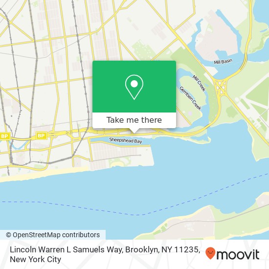 Lincoln Warren L Samuels Way, Brooklyn, NY 11235 map