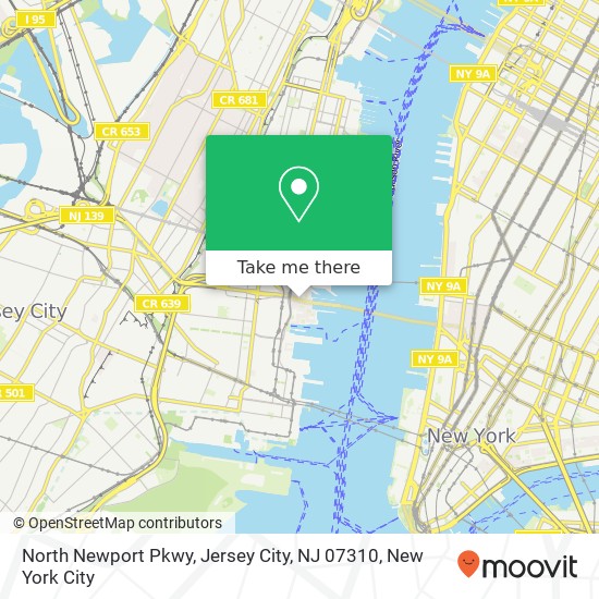 North Newport Pkwy, Jersey City, NJ 07310 map