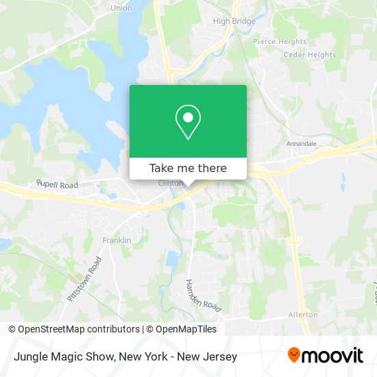 Mapa de Jungle Magic Show