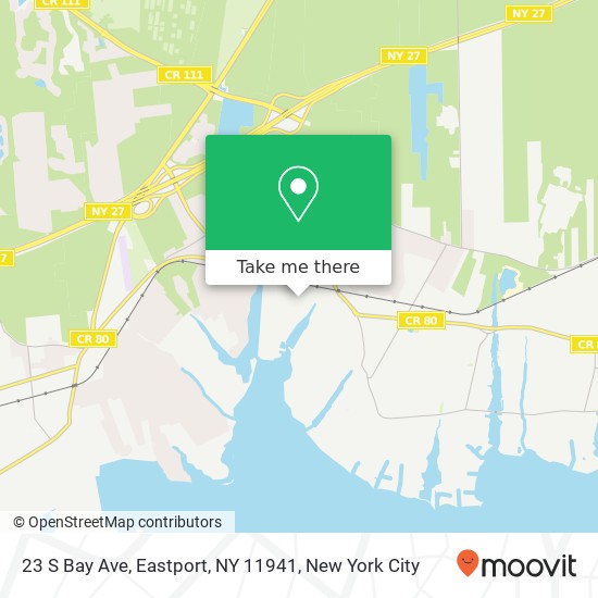 23 S Bay Ave, Eastport, NY 11941 map