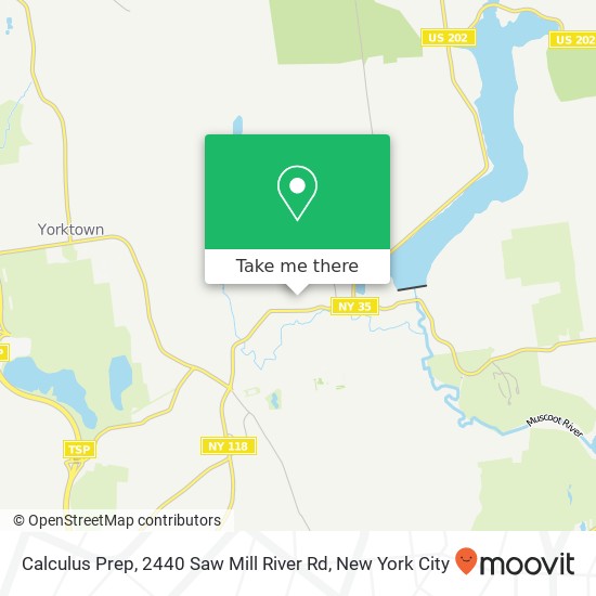 Mapa de Calculus Prep, 2440 Saw Mill River Rd