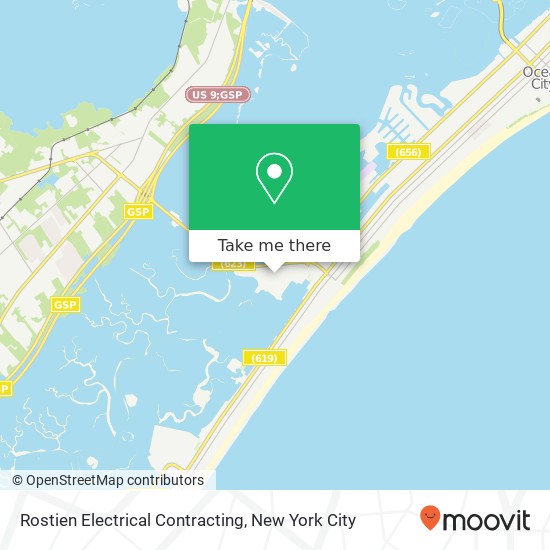 Rostien Electrical Contracting map