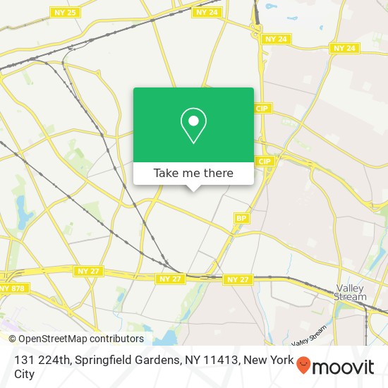 131 224th, Springfield Gardens, NY 11413 map