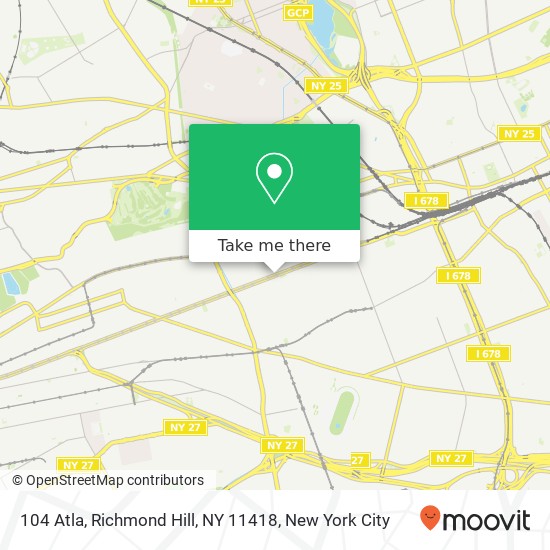 104 Atla, Richmond Hill, NY 11418 map
