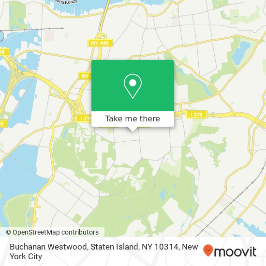 Buchanan Westwood, Staten Island, NY 10314 map