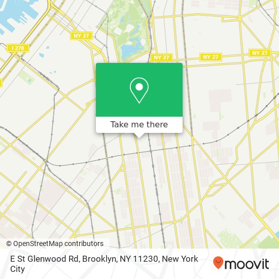 E St Glenwood Rd, Brooklyn, NY 11230 map