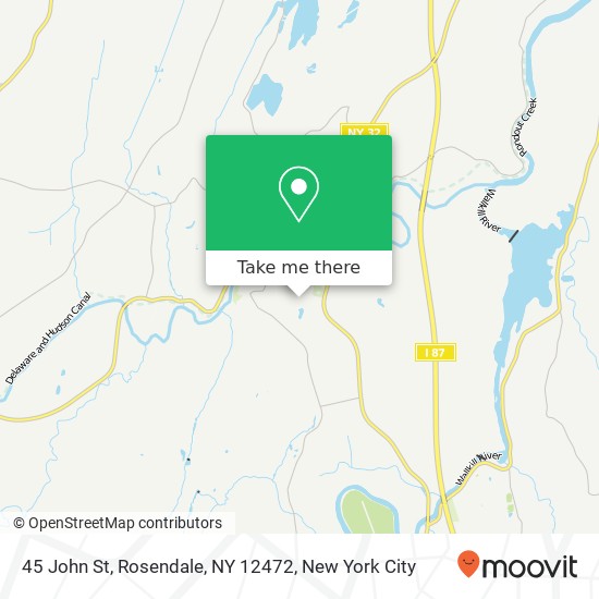 45 John St, Rosendale, NY 12472 map