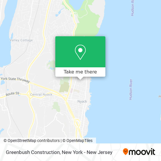 Greenbush Construction map