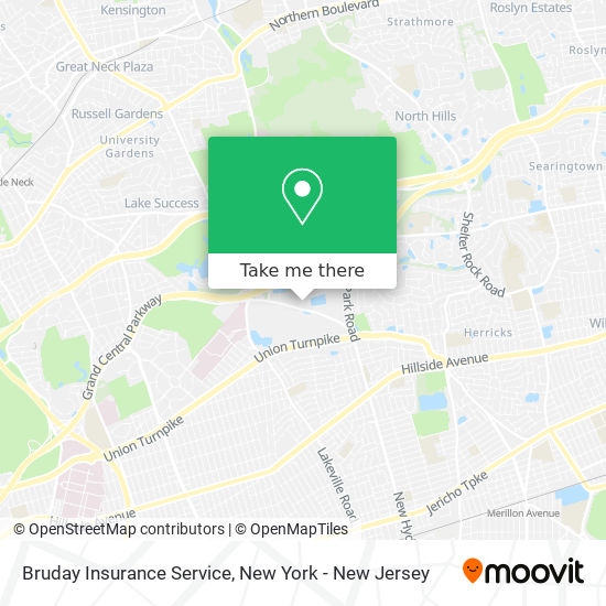 Bruday Insurance Service map