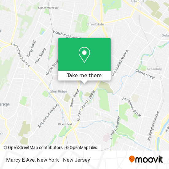 Mapa de Marcy E Ave