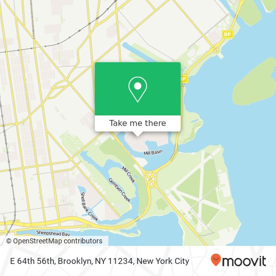 E 64th 56th, Brooklyn, NY 11234 map